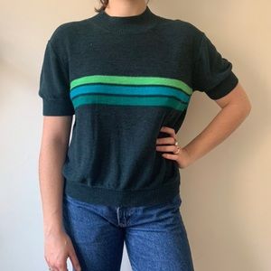 green sweater shirt from Free People